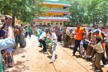 Teachers of Four Houses Tug of War - Day I