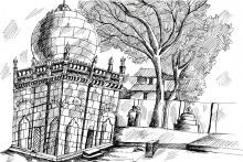 Green Stone Mosque   L. Lekha Shree   Class VII-A   VVW